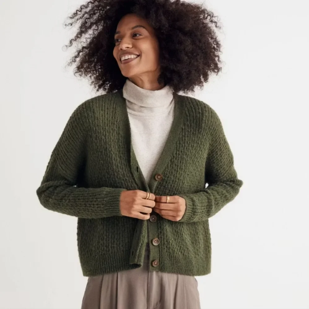 Madewell Mayfair Sweater Cardigan - Picture 2 of 9